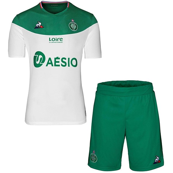 Camiseta Saint étienne 1ª Niños 2019-2020 Blanco